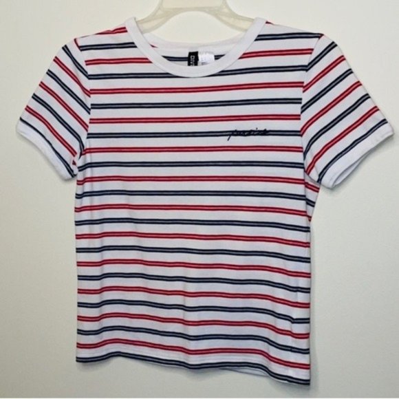 Women’s H&M Divided Striped Shirt - Picture 1 of 5
